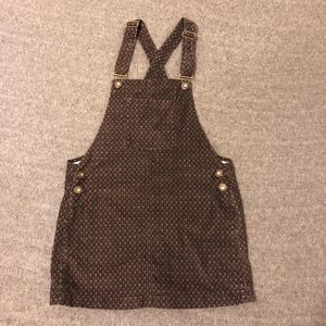 o’neill corduroy overall dress